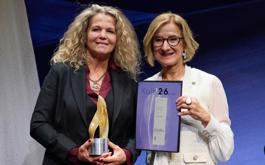 Johanna Doderer received First Prize of Kulturpreis by the P